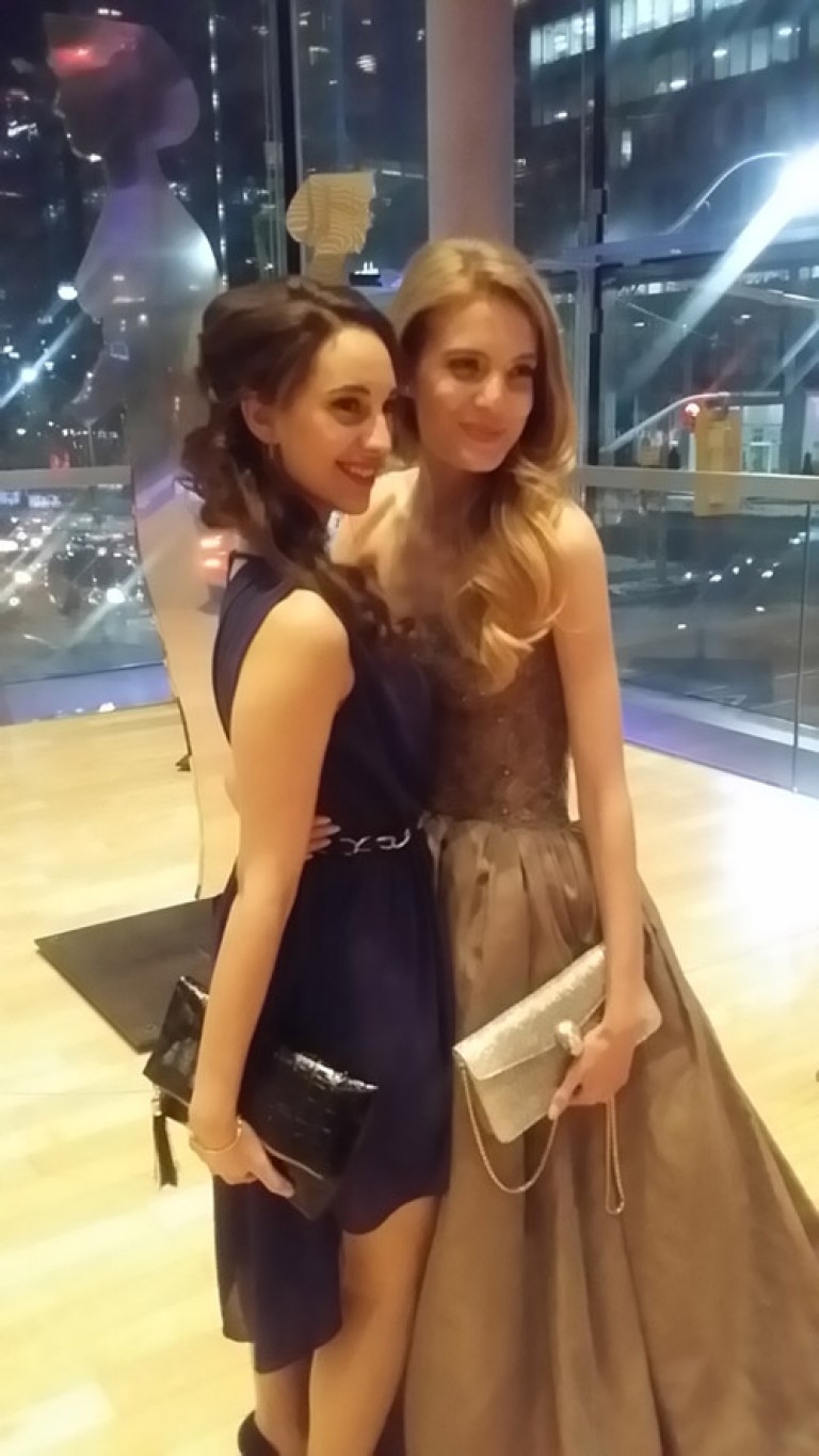 Actresses Kristina Esposito & Clara Pasieka