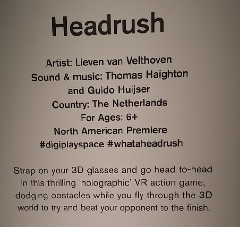 #headrush at #digiPlaySpace