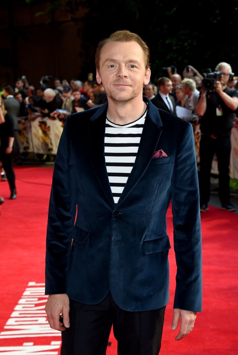 Simon Pegg @ UK Fan Screening MISSION IMPOSSIBLE – ROGUE NATION