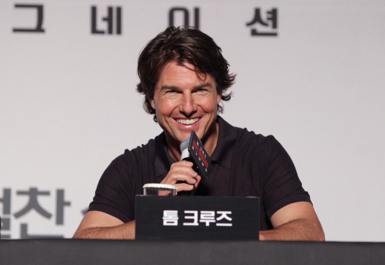 Tom Cruise @ Seoul Press Conference MISSION IMPOSSIBLE – ROGUE NATION
