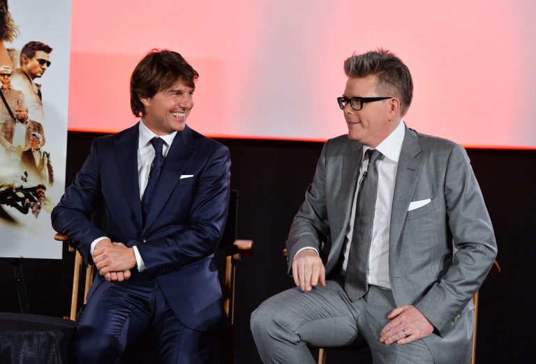 Tom Cruise & Chrisopher McQuarrie @ MISSION IMPOSSIBLE – ROGUE NATION Canadian Fan Premiere