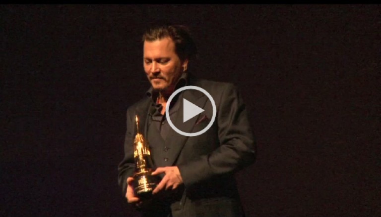 Johnny Depp Maltin Modern Master Award Winner Acceptance Speech