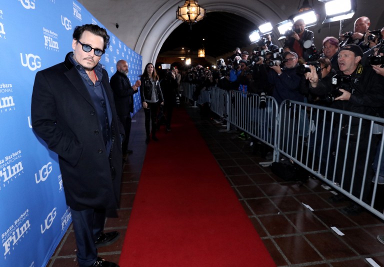 Johnny Depp @2016 Santa Barbara Int’l Film Festival