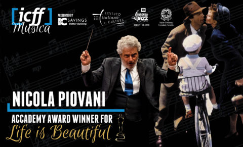 Winner of the 1999 Academy Award for Best Original Dramatic Score for his work on Roberto Benigni’s Life is Beautiful, Nicola Piovani will grace the stage of the TIFF Bell Lightbox for an exclusive concert entitled La Musica è Pericolosa (Music is Dangerous) in June, during ICFF 2019. Visit ICFF […]
